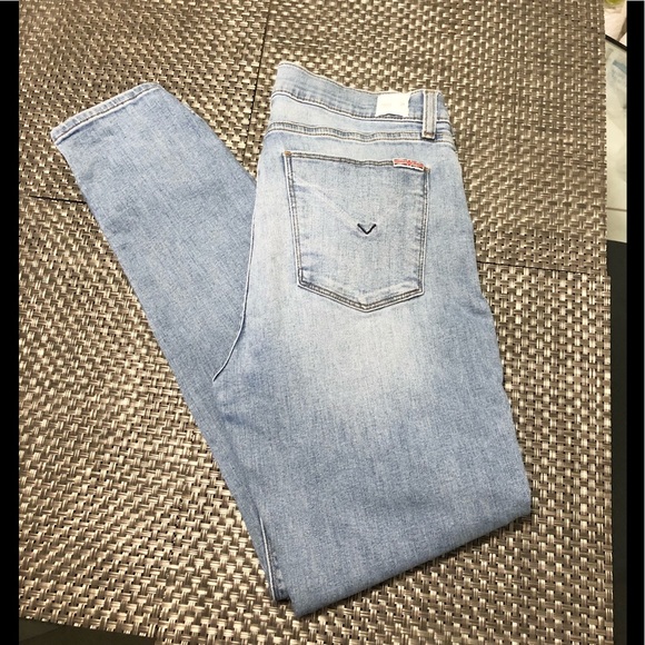 HUDSON KRISTEN SUPER SKINNY JEANS EUC SIZE 32 - Picture 7 of 10